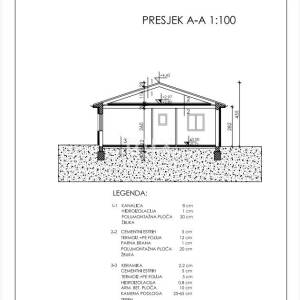 ISTRA, LABIN - Građevinsko zemljište 500 m2 sa projektom