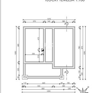 ISTRA, LABIN - Građevinsko zemljište 500 m2 sa projektom