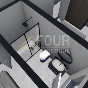 Istra, Labin, moderna prizemnica s bazenom i ljetnom kuhinjom