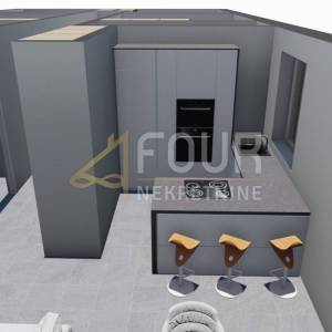 Istra, Labin, moderna prizemnica s bazenom i ljetnom kuhinjom