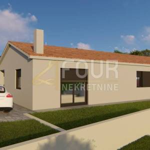 Istra, Labin, moderna prizemnica s bazenom i ljetnom kuhinjom