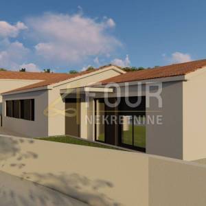 Istra, Labin, moderna prizemnica s bazenom i ljetnom kuhinjom