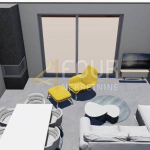 Istra, Labin, moderna prizemnica s bazenom i ljetnom kuhinjom