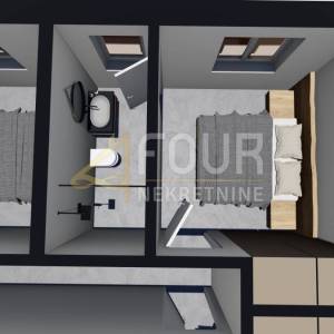 Istra, Labin, moderna prizemnica s bazenom i ljetnom kuhinjom