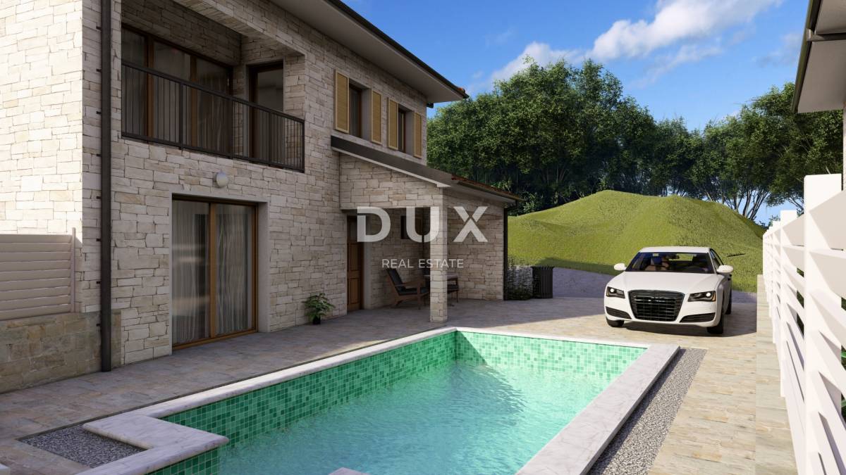 ISTRA, MOMJAN – AUTENTIČNA KAMENA KUĆA S PROJEKTOM RENOVACIJE