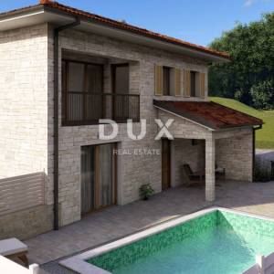 ISTRA, MOMJAN – AUTENTIČNA KAMENA KUĆA S PROJEKTOM RENOVACIJE