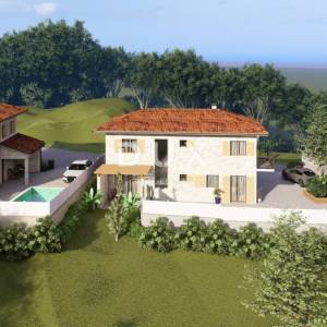 ISTRA, MOMJAN – ELEGANTNE KAMENE KUĆE S PROJEKTOM