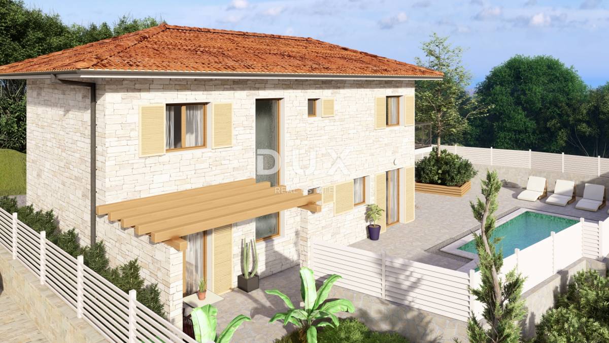 ISTRA, MOMJAN – POVIJESNA KAMENA KUĆA S PROJEKTOM PREUREĐENJA