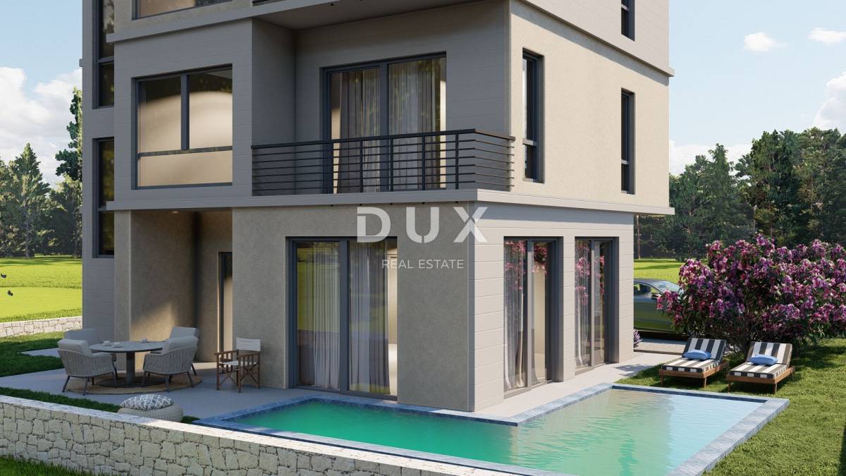 ISTRA, PULA Stan s bazenom i dvorištem!