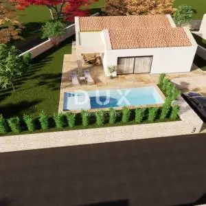 ISTRA, SVETVINČENAT - Moderna prizemnica s bazenom u mirnom okruženju