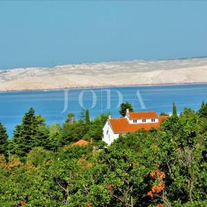 Jablanac, kuća sa građevinskim terenom