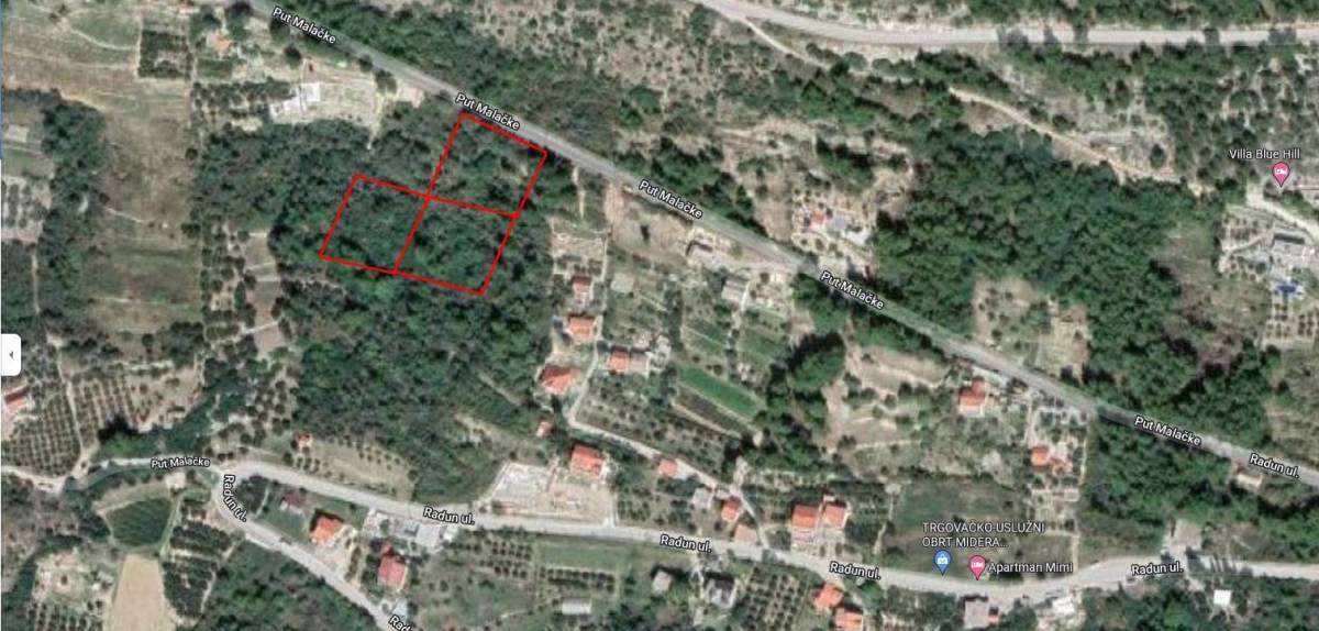 Kaštel Stari, zemljište 1316m2