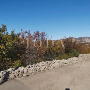 Klenovica, građevisnki teren sa prekrasnim pogledom