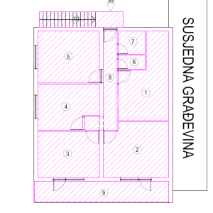 Komforan stan 200m od mora