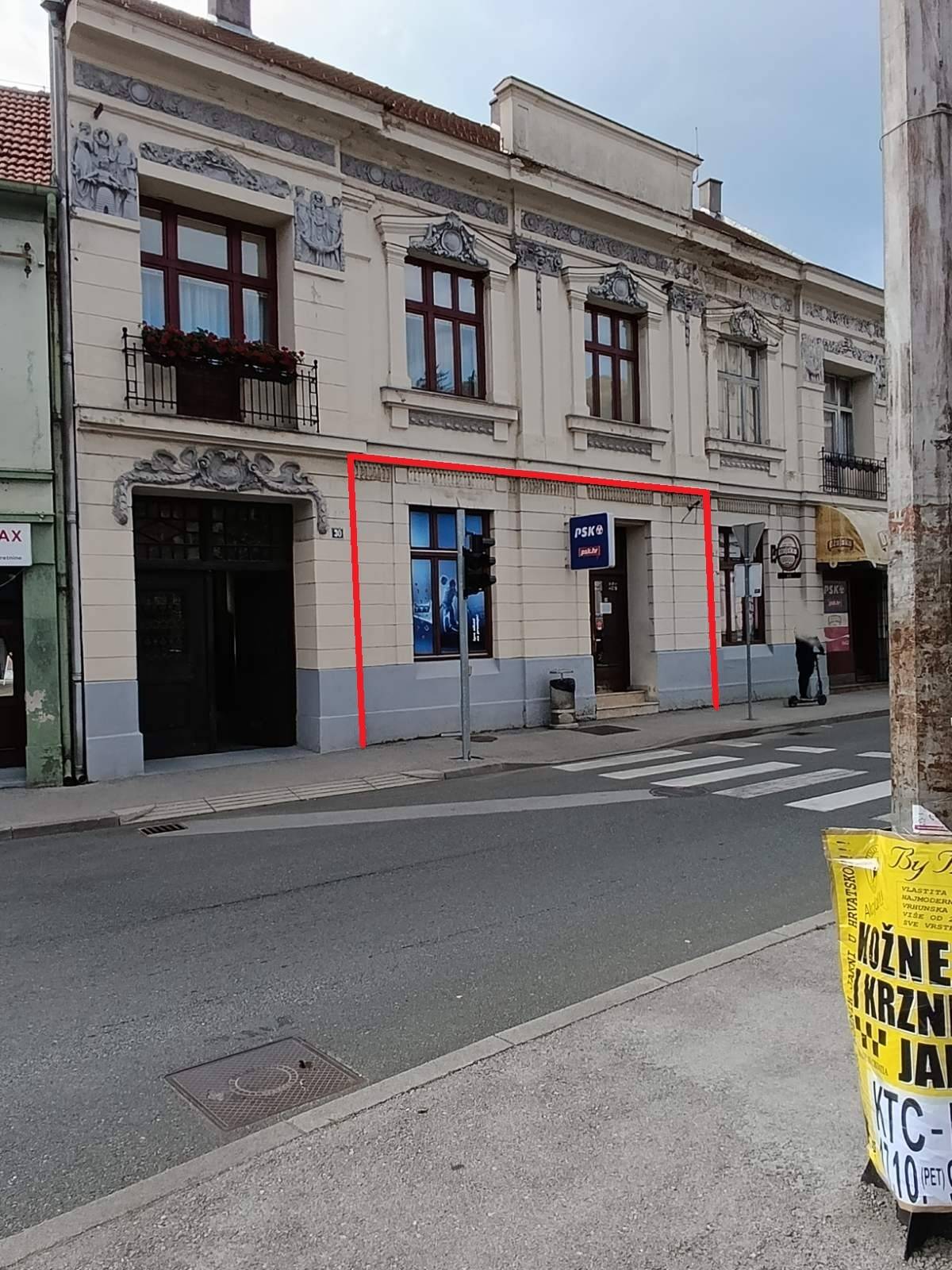 Krapina / centar  /  poslovni  prostor za najam  50m2