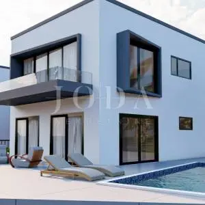 Krk - villa s bazenom i pogledom na more