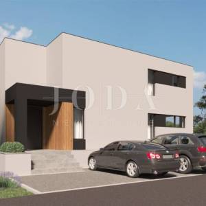Kršan, moderna Villa na kraju mjesta