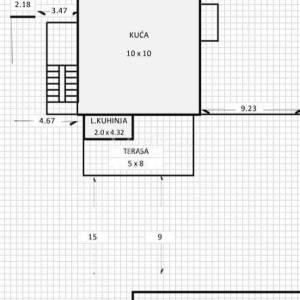 KUĆA SA 7 APARTMANA BLIZU MORA