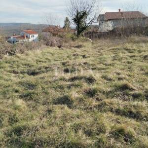 Labin, okolica, građevinski teren sa panoramskim pogledom