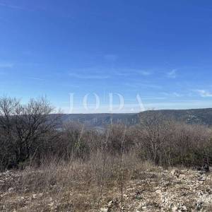 Labin, okolica, građevinsko zemljište sa pogledom na more