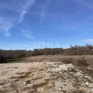 Labin, okolica, građevinsko zemljište sa pogledom na more