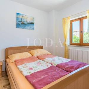 Labin, okolica, kuća sa bazenom i prekrasnim pogledom na more