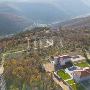 Labin, okolica, nova kuća sa bazenom i predivnim panoramskim pogledom
