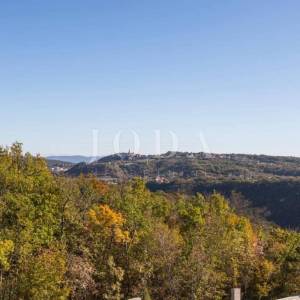 Labin, okolica, nova kuća sa bazenom i predivnim panoramskim pogledom