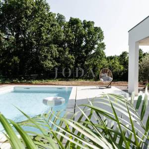 Labin, okolica, predivna moderna Villa sa pogledom na prirodu