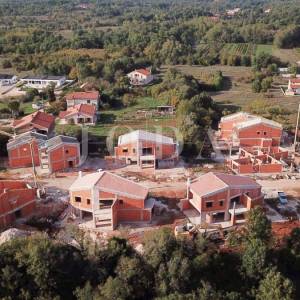 Labin, okolica, projekt Villa sa započetom gradnjom