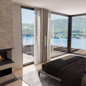 Labin, okolica, Villa u fazi roh-bau, na moru sa jedinstvenim pogledom