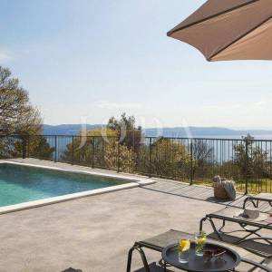 Labin, Villa sa prekrasnim pogledom na more