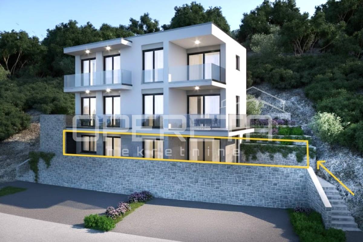 Luksuz i elegancija na 100 m od plaže – stan S1 – Okrug Donji, Čiovo