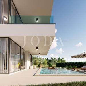 Luksuzna dvojna villa u novogradnji s bazenom, Omišalj - otok Krk