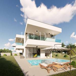 Luksuzna dvojna villa u novogradnji s bazenom, Omišalj - otok Krk