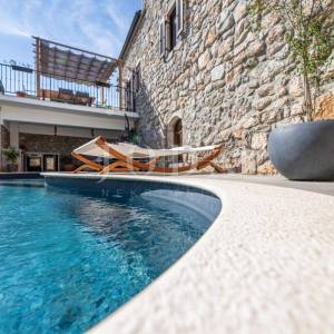 Luksuzna kamena villa s bazenom, Vrbnik - otok Krk