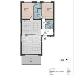 Luksuzni Penthouse na 70 m od mora –  S3D – Okrug Donji, Čiovo
