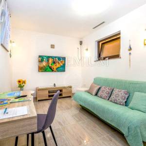 Malinska, apartman s uređenom okućnicom i parkingom!