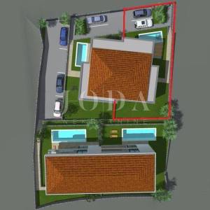Malinska, kuća s bazenom, novogradnja