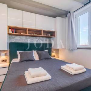 Malinska - namješteni apartman s pogledom na more