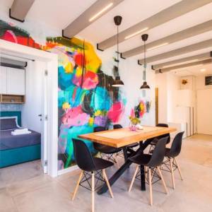 Malinska - namješteni apartman s pogledom na more