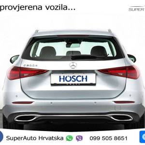 Mercedes C 200d T Aut. Avantgarde 163 KS, LED+KAM+GR SJED+TEM+VIRT