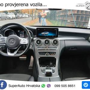 Mercedes C 220d Aut. AMG 194 KS, ZRAČNI+ACC+KAM+GR SJED+LED+NAVI