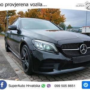 Mercedes C 220d Aut. AMG 194 KS, ZRAČNI+ACC+KAM+GR SJED+LED+NAVI