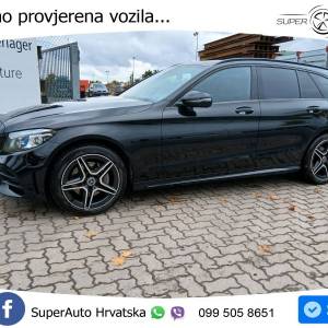 Mercedes C 220d Aut. AMG 194 KS, ZRAČNI+ACC+KAM+GR SJED+LED+NAVI