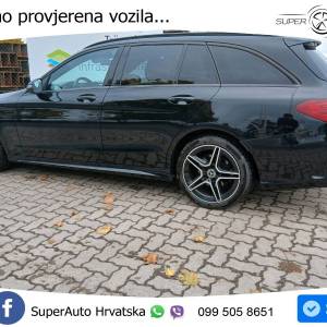 Mercedes C 220d Aut. AMG 194 KS, ZRAČNI+ACC+KAM+GR SJED+LED+NAVI
