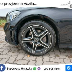 Mercedes C 220d Aut. AMG 194 KS, ZRAČNI+ACC+KAM+GR SJED+LED+NAVI