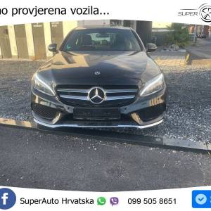 Mercedes C 220d Aut. AMG Line 170 KS, LED+GR SJED+NAVI