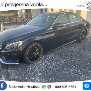 Mercedes C 220d Aut. AMG Line 170 KS, LED+GR SJED+NAVI