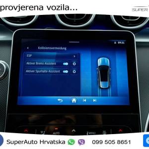 Mercedes C 300e T 9G-Tr. Avantgarde 313 KS, TEM+ASIST+GR SJED+KAM+VIRT